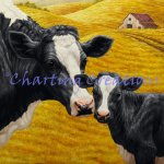 Holstein And Calf (image for) Holstein And Calf